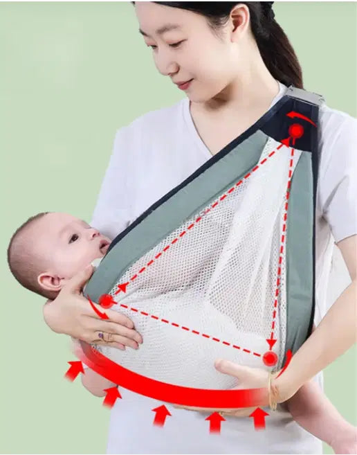 MomApproved™ Hands-Free Adjustable Baby Carrier