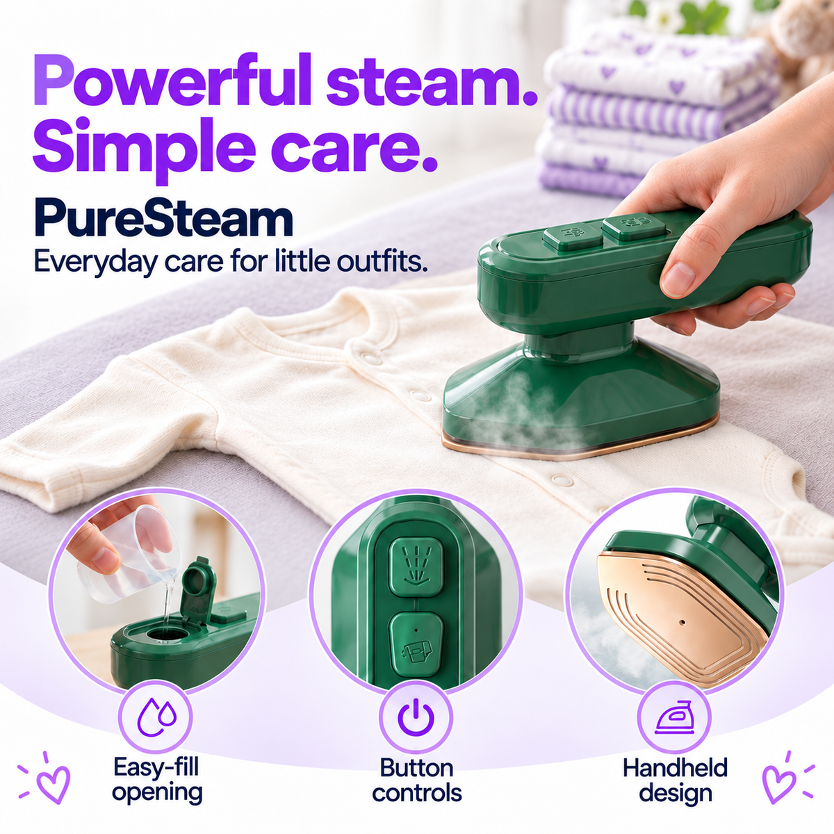 MomApproved™ PureSteam Fabric Sanitizer