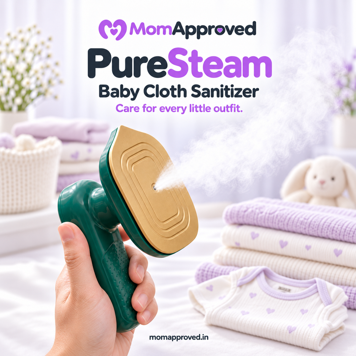 MomApproved™ PureSteam Fabric Sanitizer